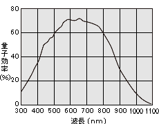 感度波長特性